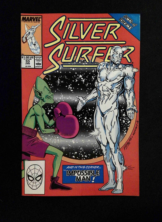 Silver Surfer #33 (2ND SERIES) MARVEL Comics 1990 FN/VF