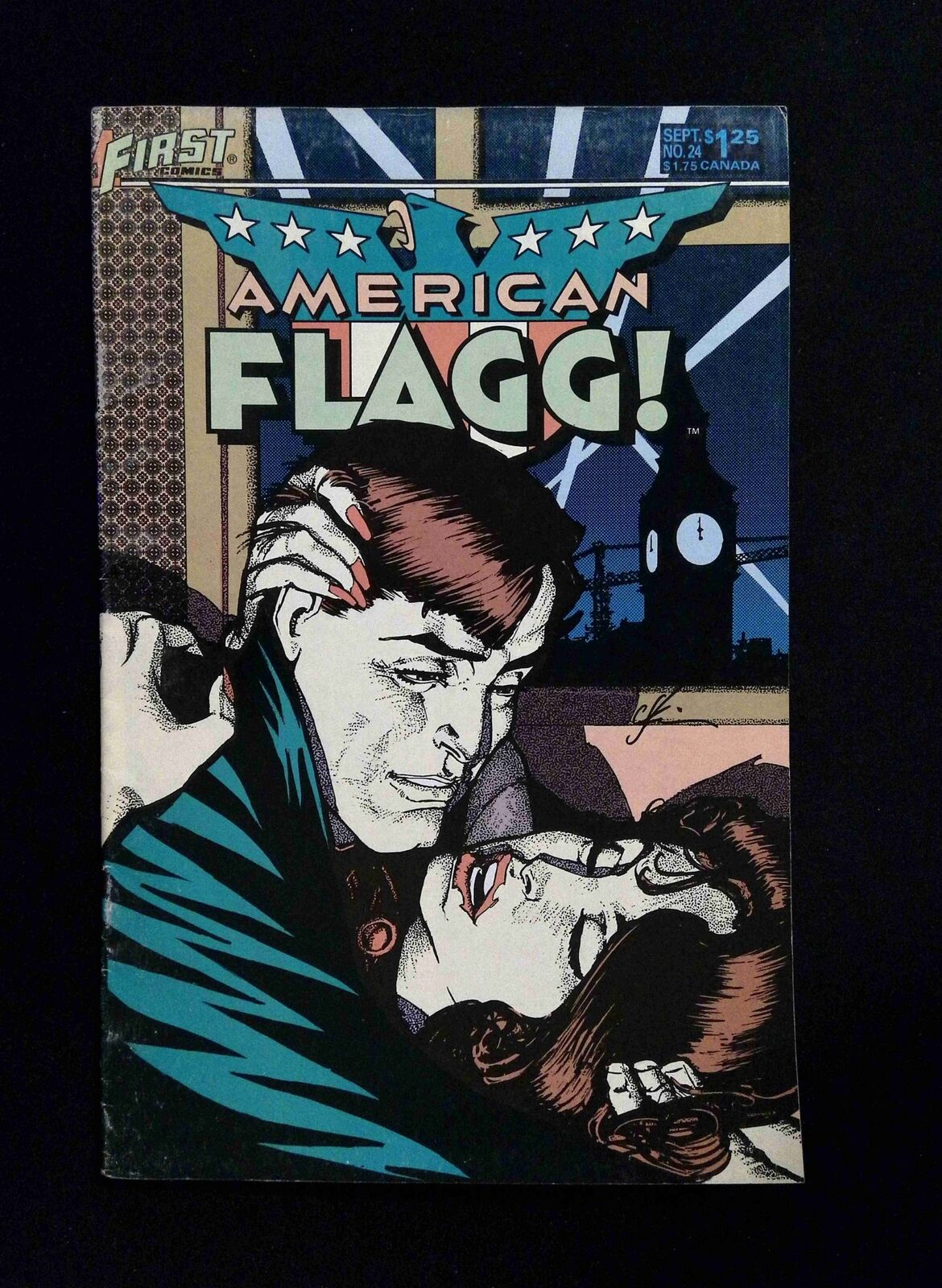 American Flagg #24  FIRST PUBLISHING Comics 1985 FN+