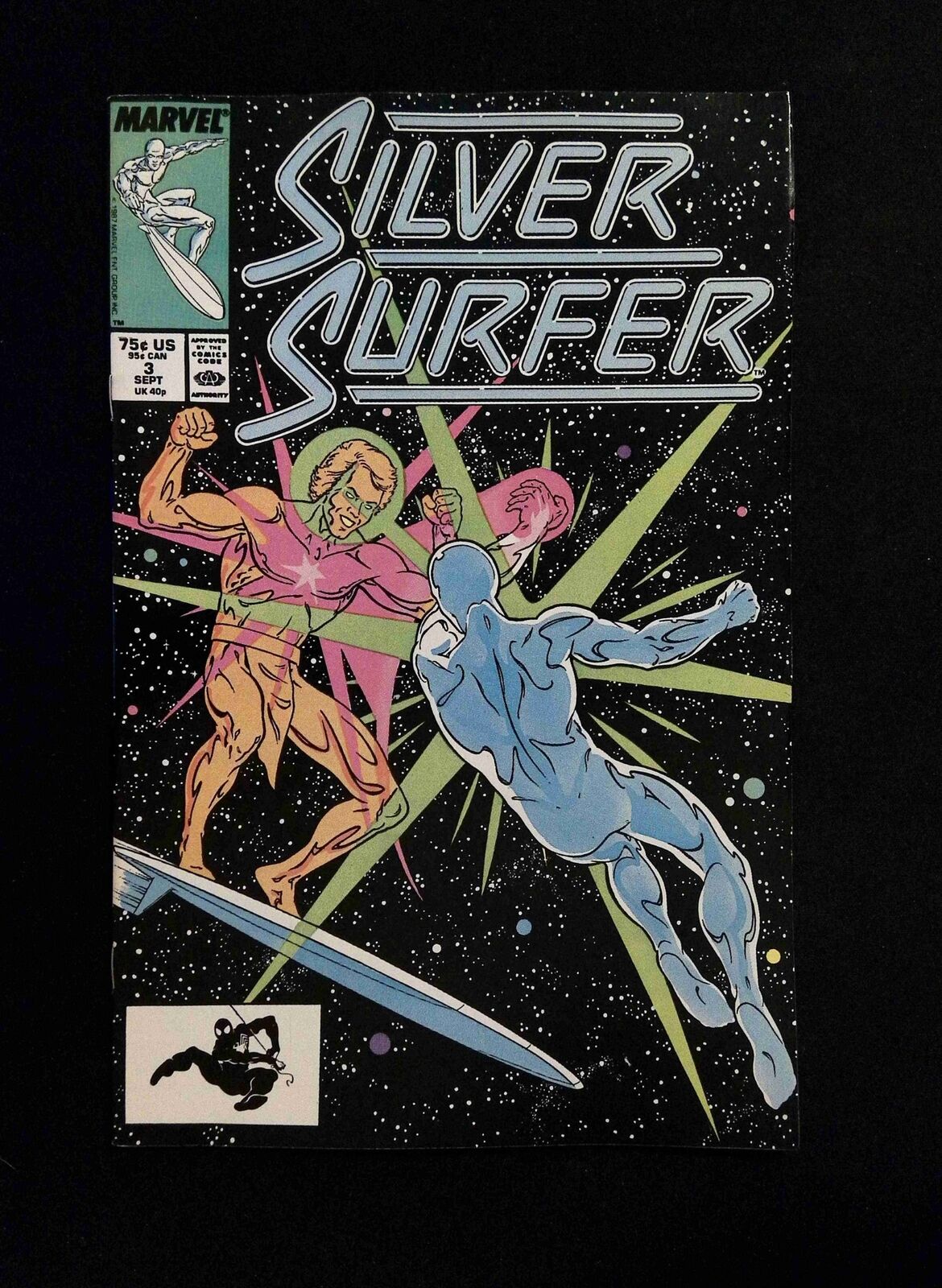 Silver Surfer #3 (2ND SERIES) MARVEL Comics 1987 FN/VF