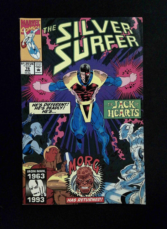 Silver Surfer #78 (2ND SERIES) MARVEL Comics 1993 VF-