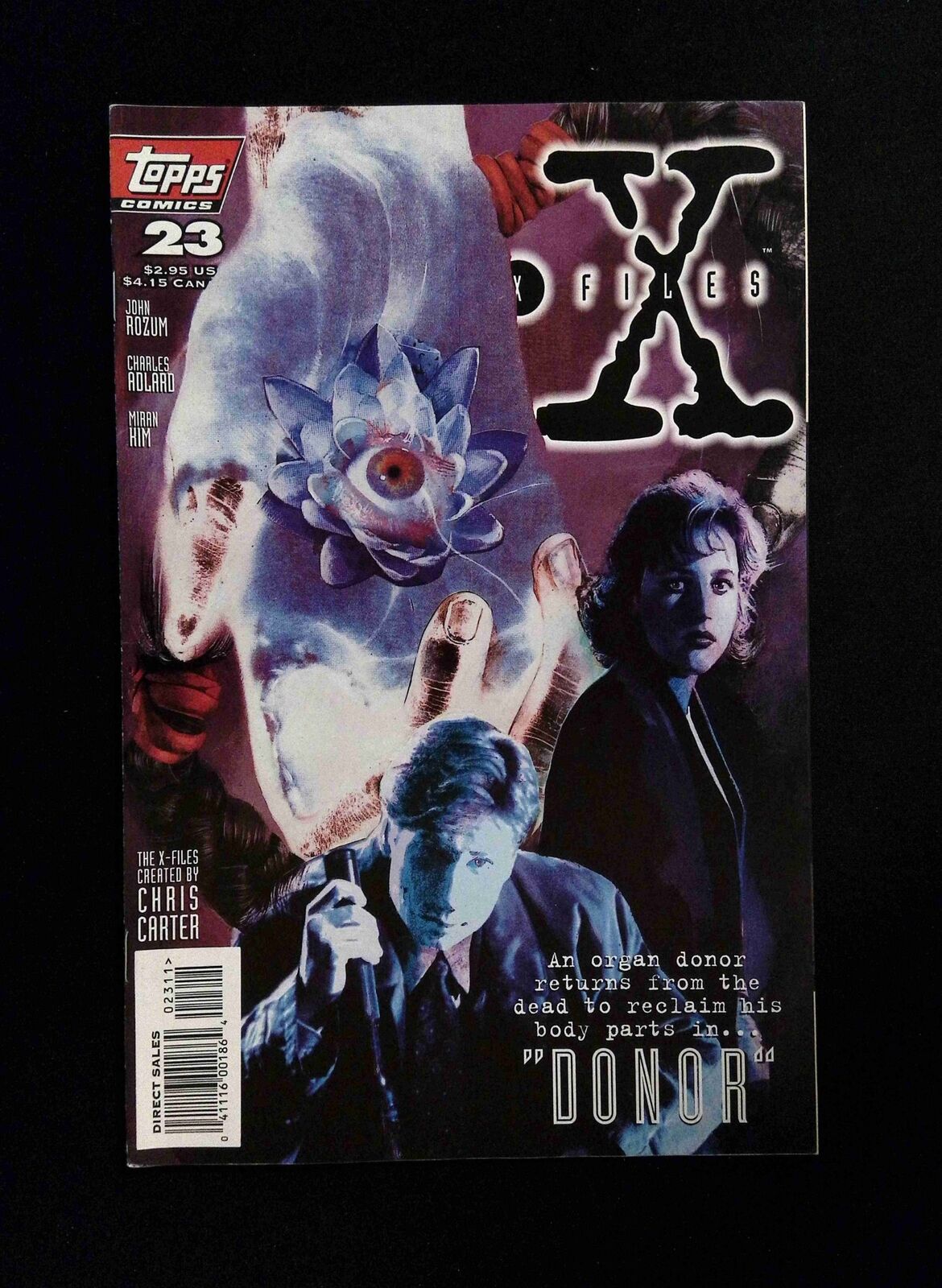 X-file #23  TOPPS Comics 1996 VF+