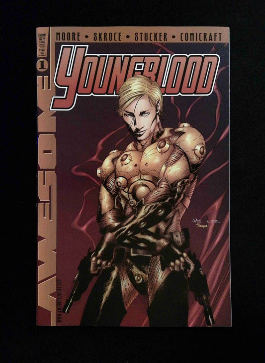 Youngblood #1D  AWESOME Comics 1998 VF+  Lee Variant