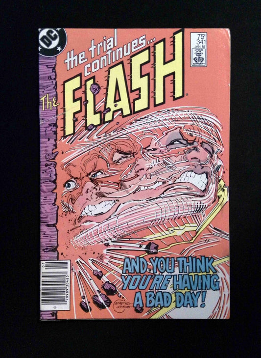 Flash #341  DC Comics 1985 VF NEWSSTAND