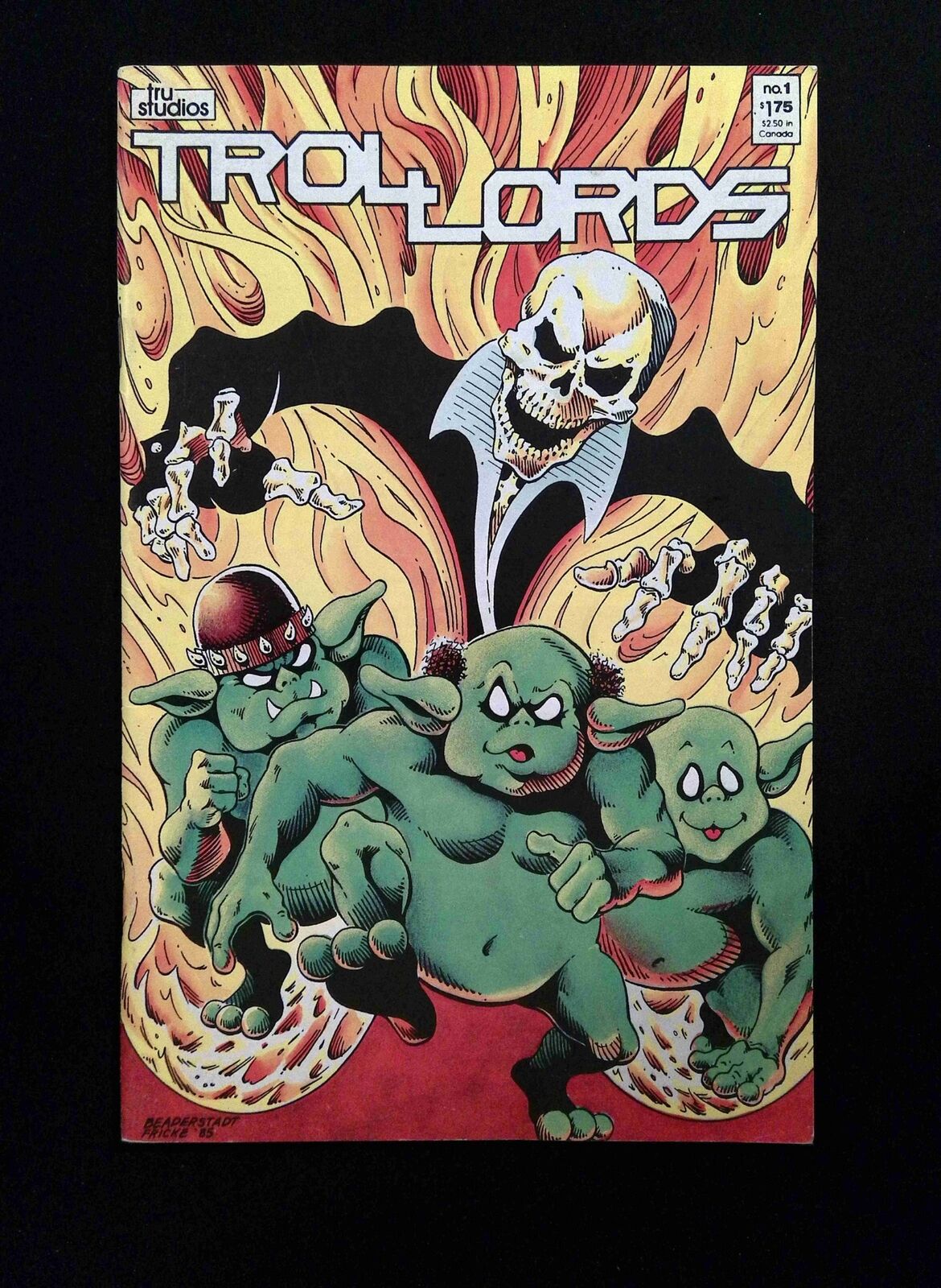 Trollords #1  TRU STUDIOS Comics 1986 VF+