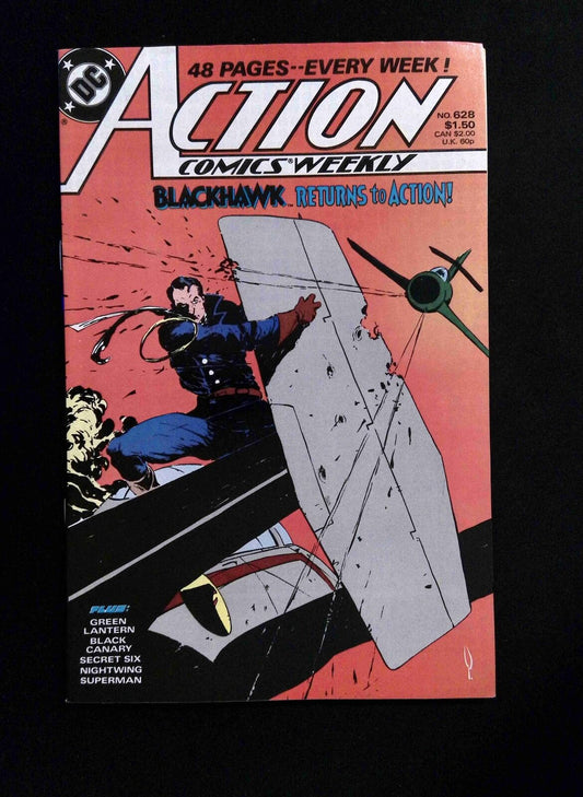 Action Comics #628  DC Comics 1989 VF+