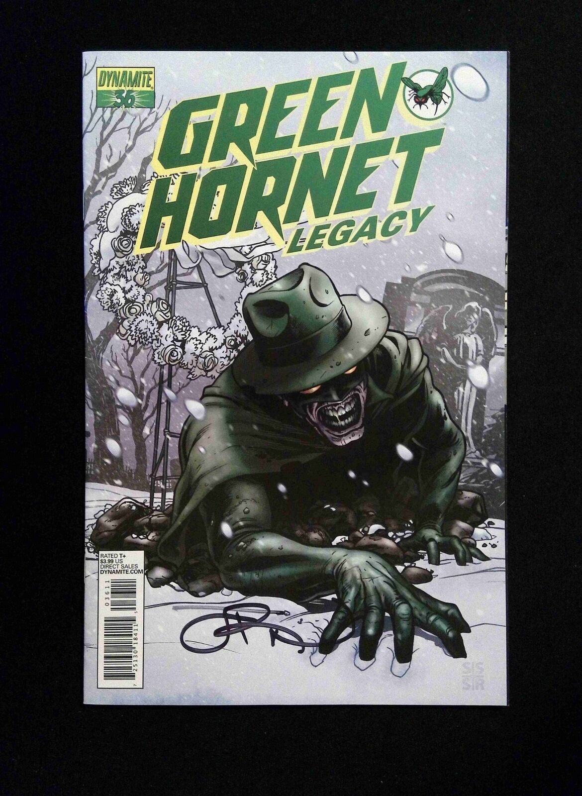 Green Hornet Legacy #36  DYNAMITE Comics 2013 VF+  SIGNED BY JAI NITZ