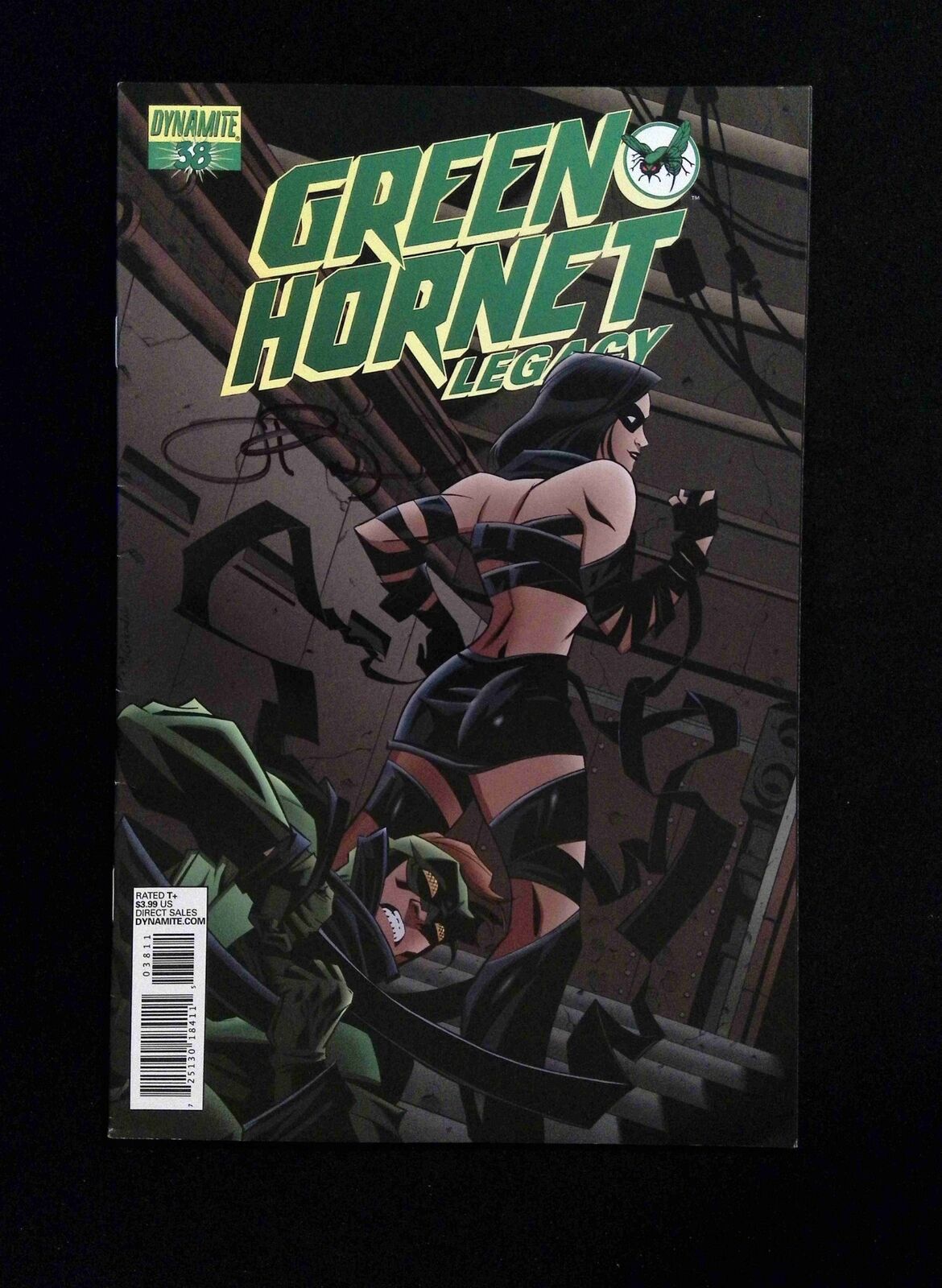 Green Hornet Legacy #38  DYNAMITE Comics 2013 VF  SIGNED BY JAI NITZ