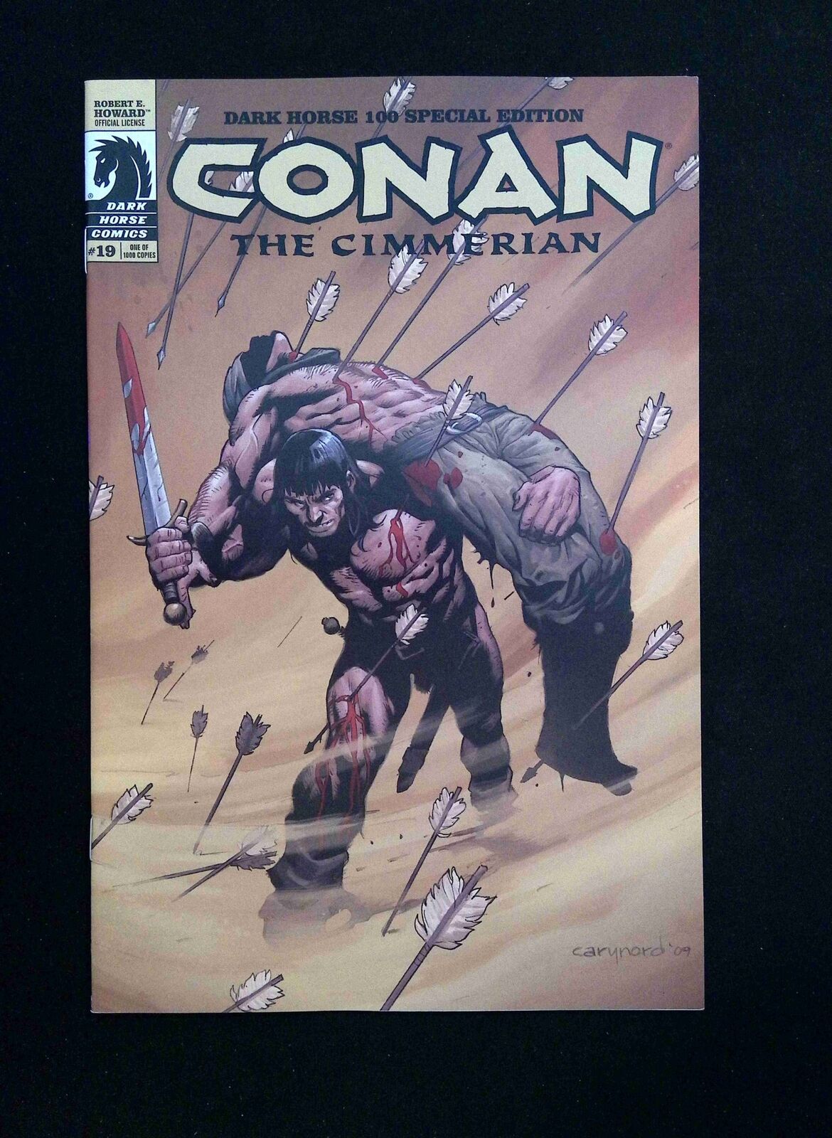 Conan The Cimmerian #19C DARK HORSE 2010 VF+  Nord Variant lmtd to 1000