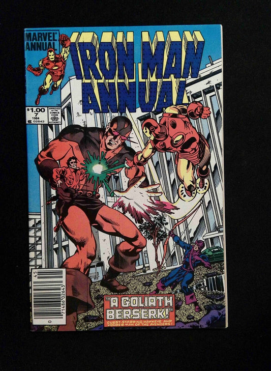 Iron Man Annual #7  Marvel Comics 1984 VF/NM Newsstand