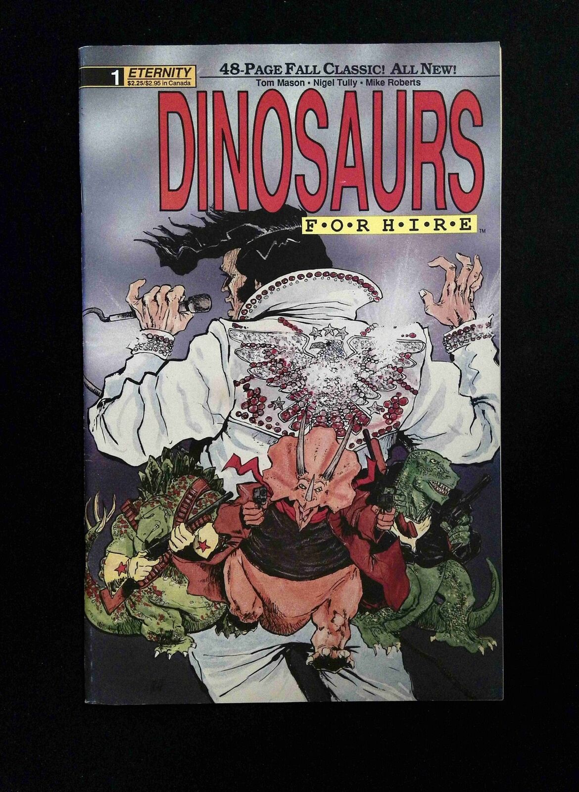 Dinosaurs For Hire Fall Classic #1  Eternity Comics 1988 VF