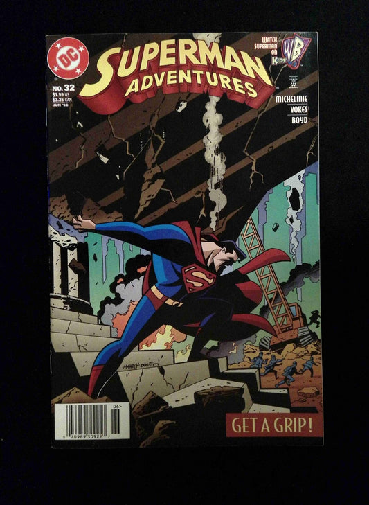 Superman Adventures #32  DC Comics 1999 VF NEWSSTAND