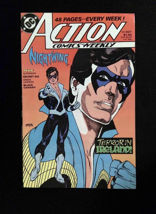 Action Comics #627  DC Comics 1988 VF-