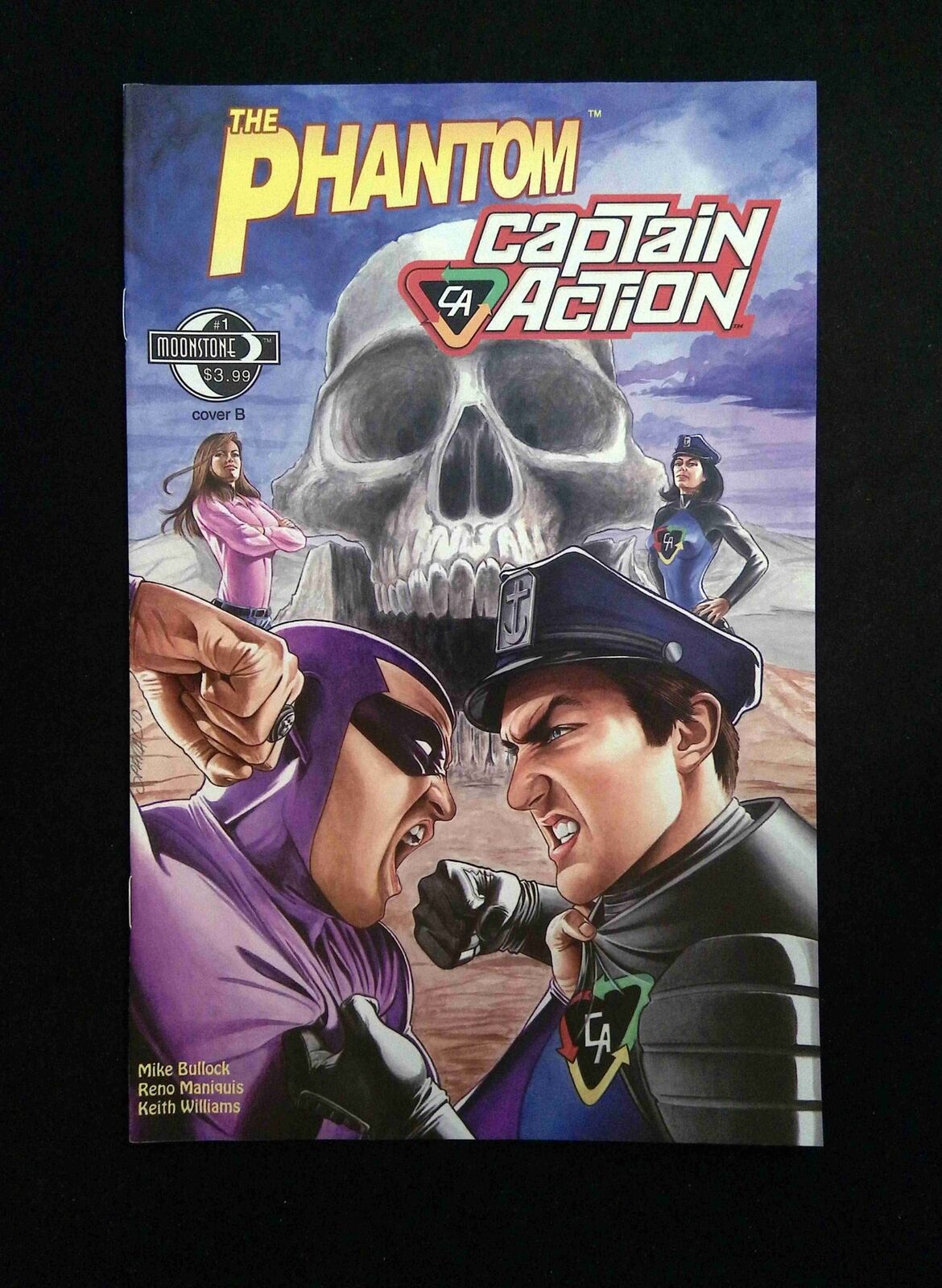 Phantom Captain Action #1B  MOONSTONE Comics 2010 NM  SPARACIO VARIANT