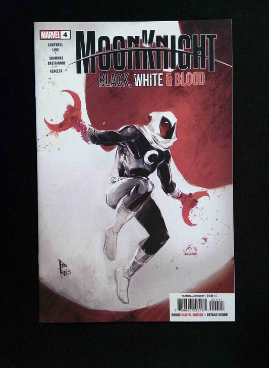 Moon Knight Black White And Blood #4  Marvel Comics 2022 NM+