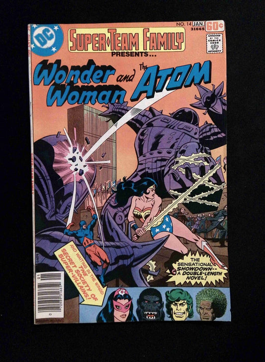 Super-Team Family #14  DC Comics 1978 FN+ NEWSSTAND