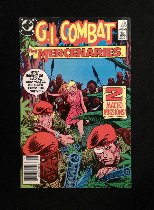 GI Combat #286  DC Comics 1986 FN/VF NEWSSTAND