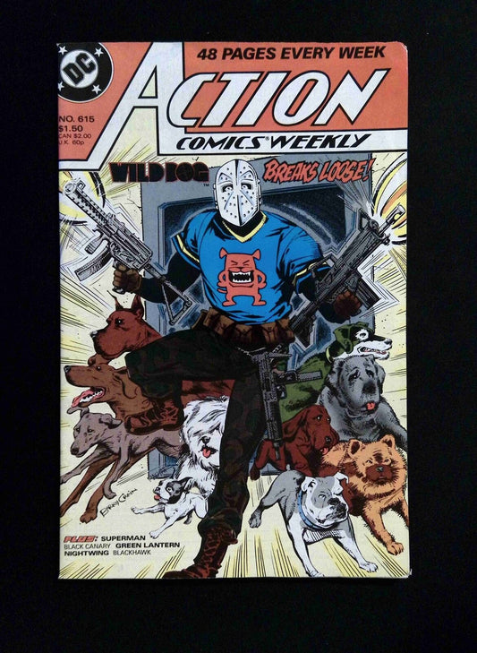 Action Comics #615  DC Comics 1988 VF