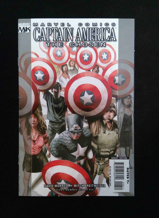 Captain America the Chosen  #6  MARVEL Comics 2008 NM+