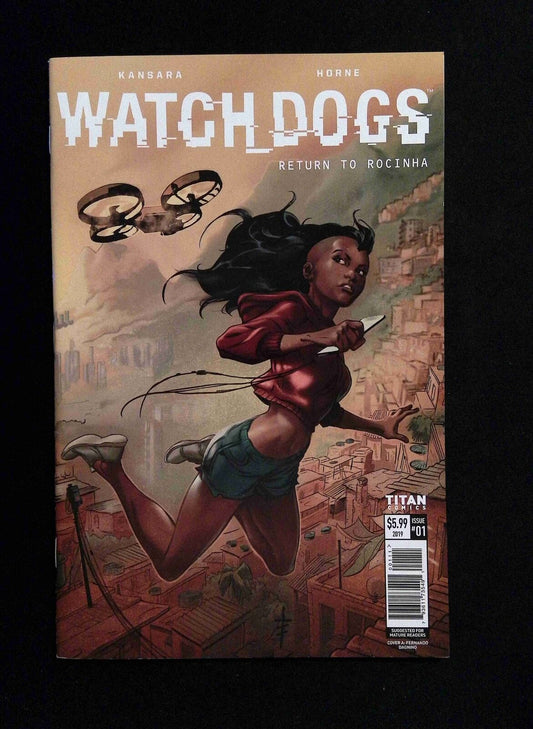 Watch Dogs #1  TITAN Comics 2019 VF/NM