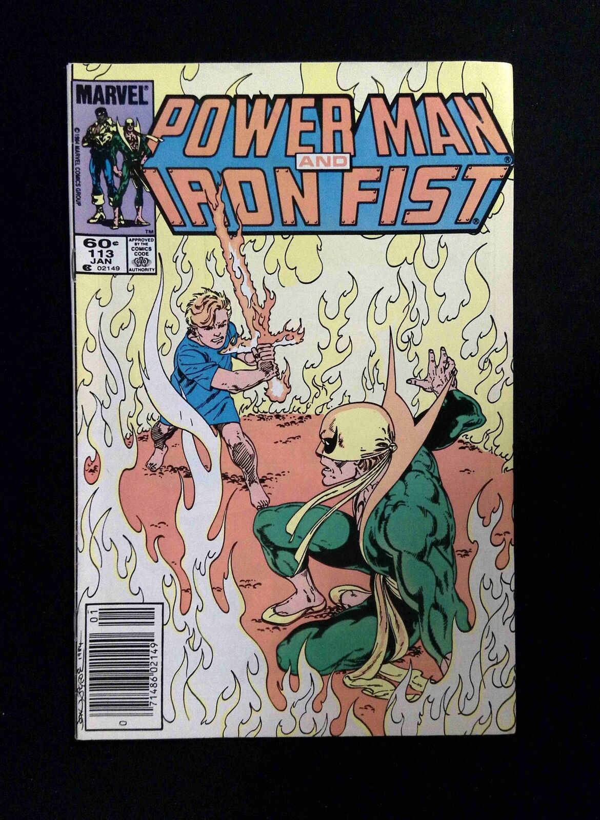 Power Man And Iron Fist #113  MARVEL Comics 1985 FN+ NEWSSTAND