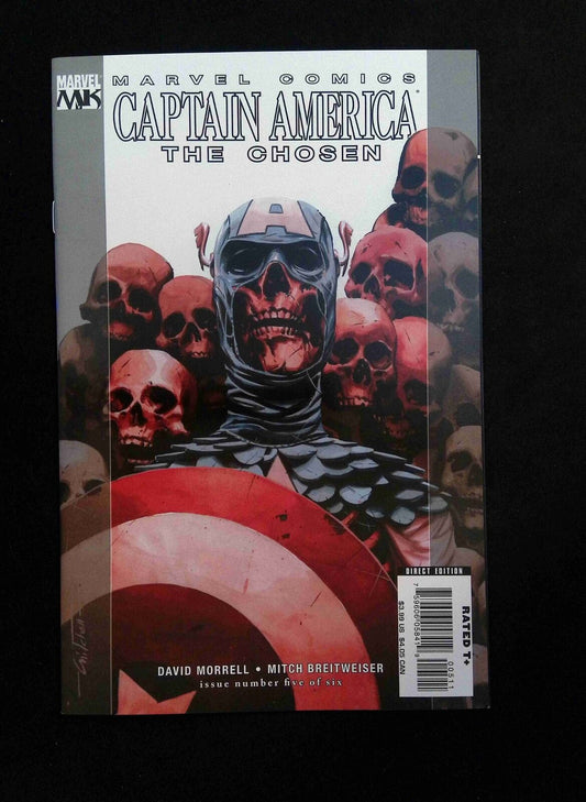 Captain America the Chosen  #5  MARVEL Comics 2008 NM+