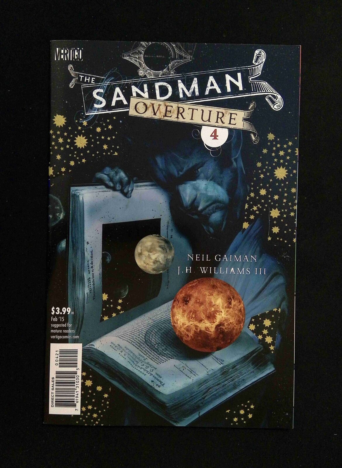 Sandman Overture #4B  DC/VERTIGO Comics 2014 VF/NM  MCKEAN VARIANT