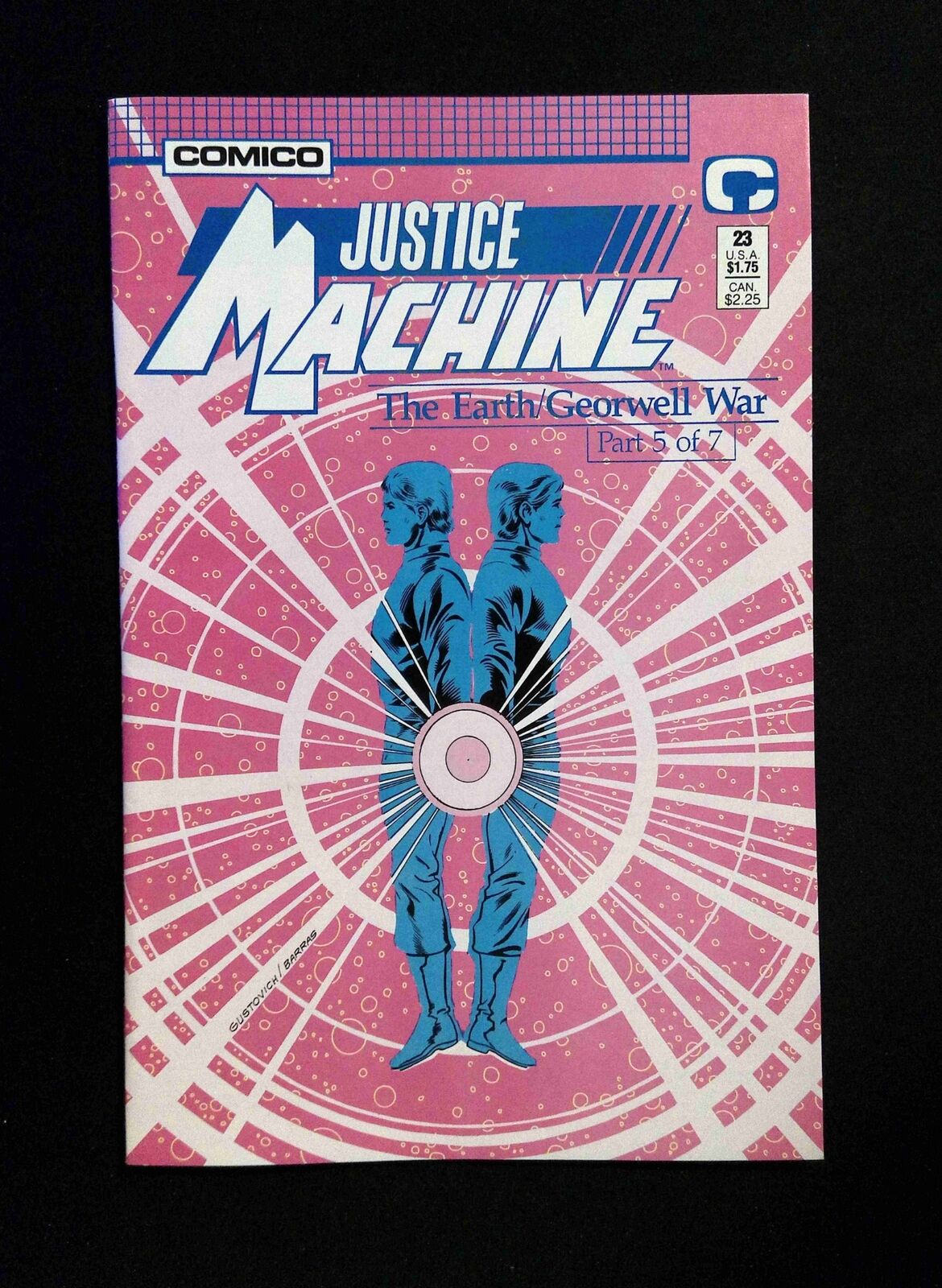 Justice Machine #23  COMICO Comics 1988 VF/NM