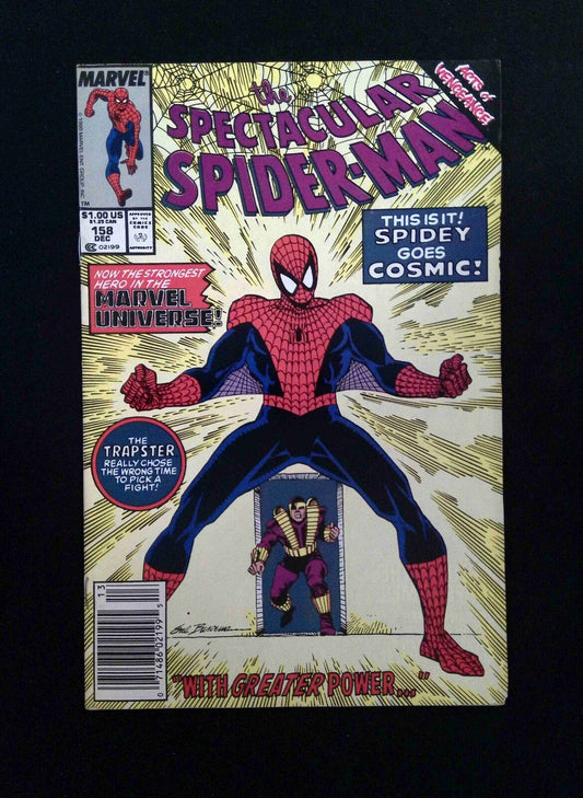 Spectacular Spider-Man #158  MARVEL Comics 1989 FN/VF NEWSSTAND