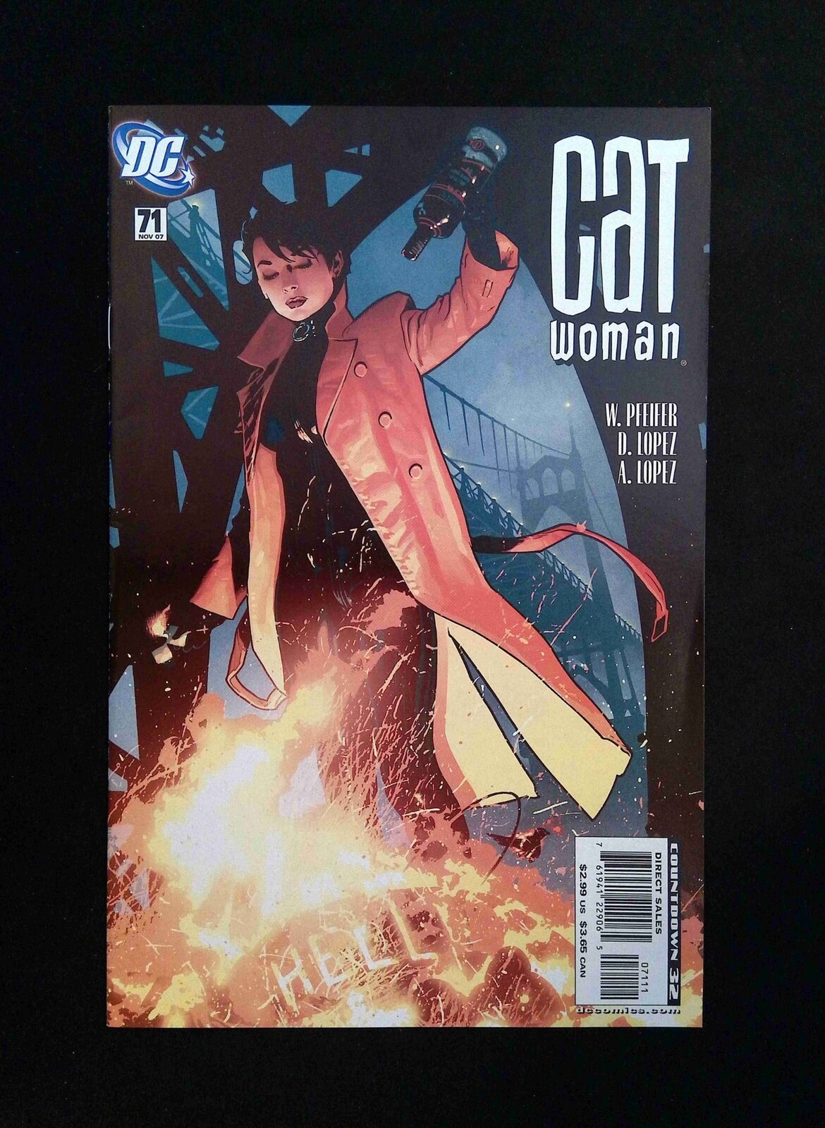 Catwoman #71 (3RD SERIES) DC Comics 2007 VF+