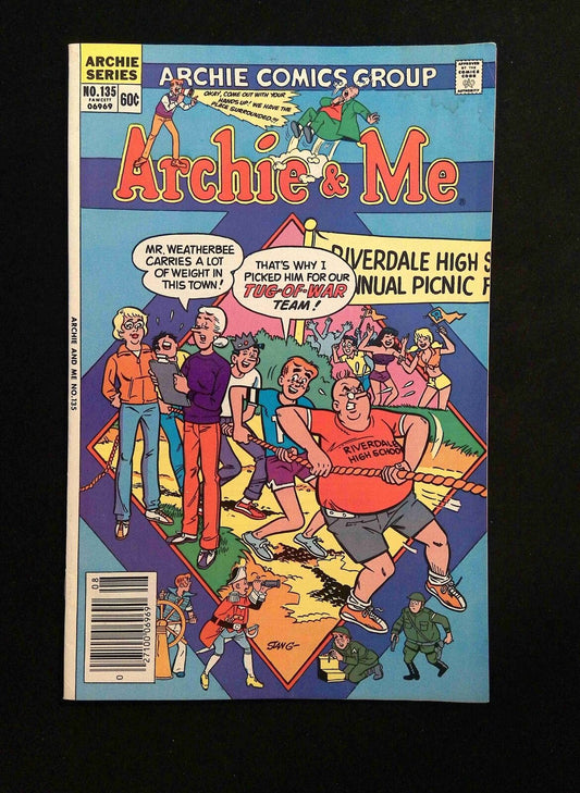Archie and Me #135  ARCHIE Comics 1982 FN/VF NEWSSTAND