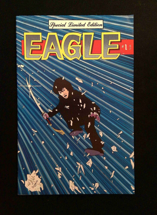 Eagle #1Limited  CRYSTAL/APPLE Comics 1986 VF+  VOKES VARIANT