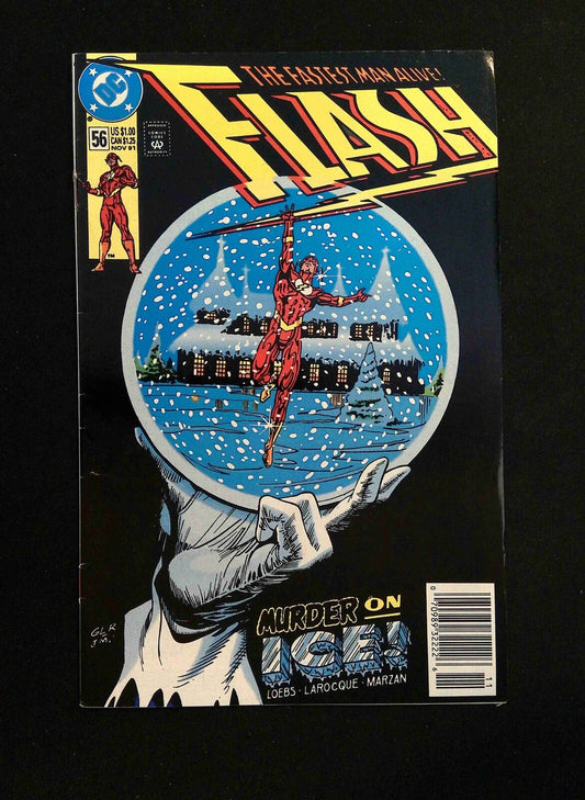 Flash #56 (2ND SERIES) DC Comics 1991 VF- NEWSSTAND