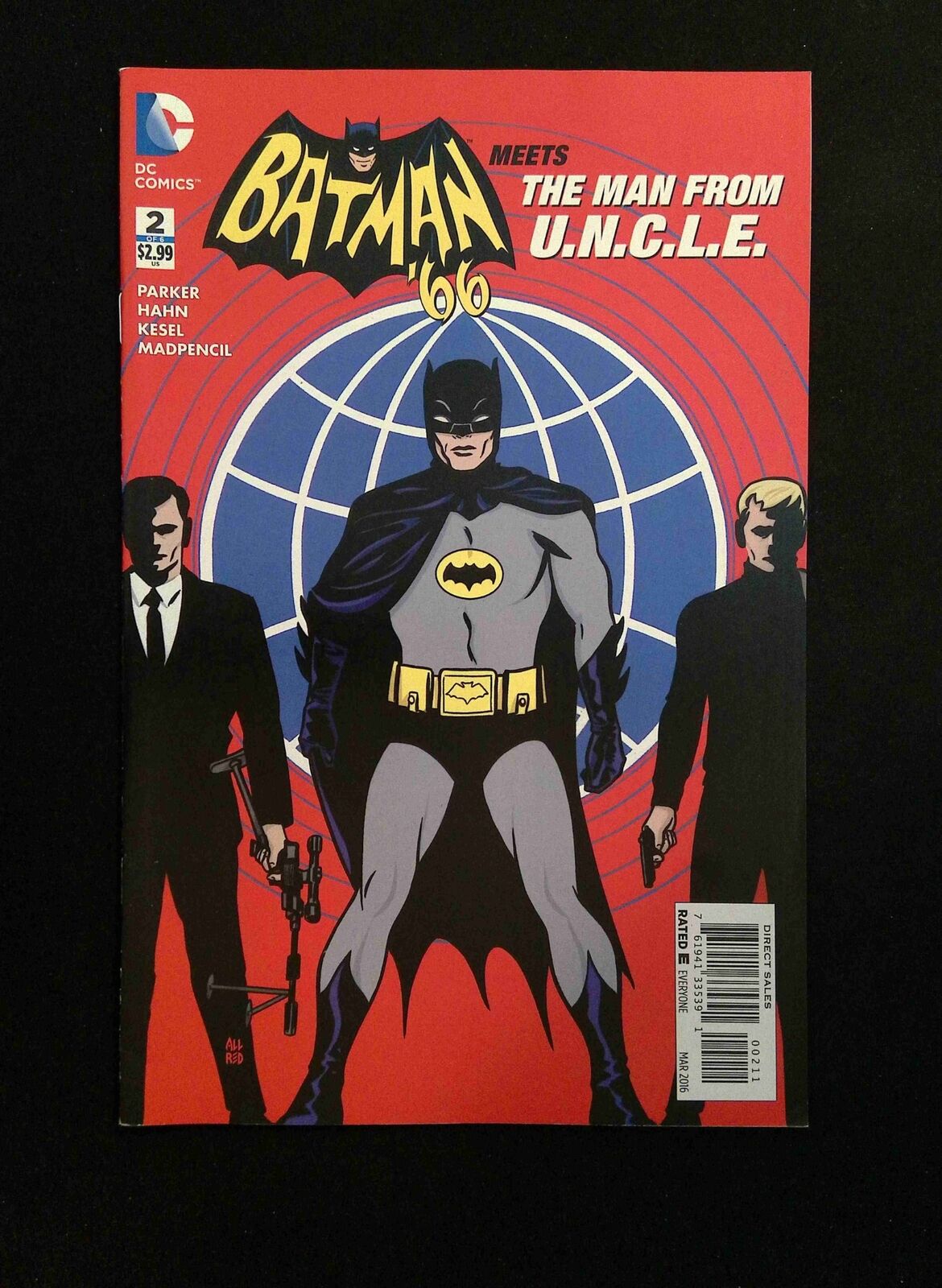 Batman�66 Meets The Man From U.N.C.L.E #2  DC Comics 2016 VF/NM