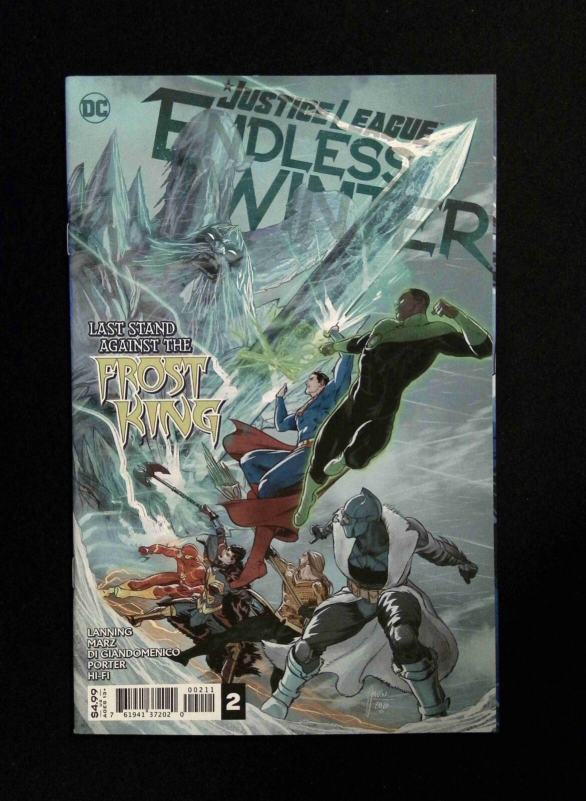 Justice League Endless Winter #2  DC Comics 2021 NM-