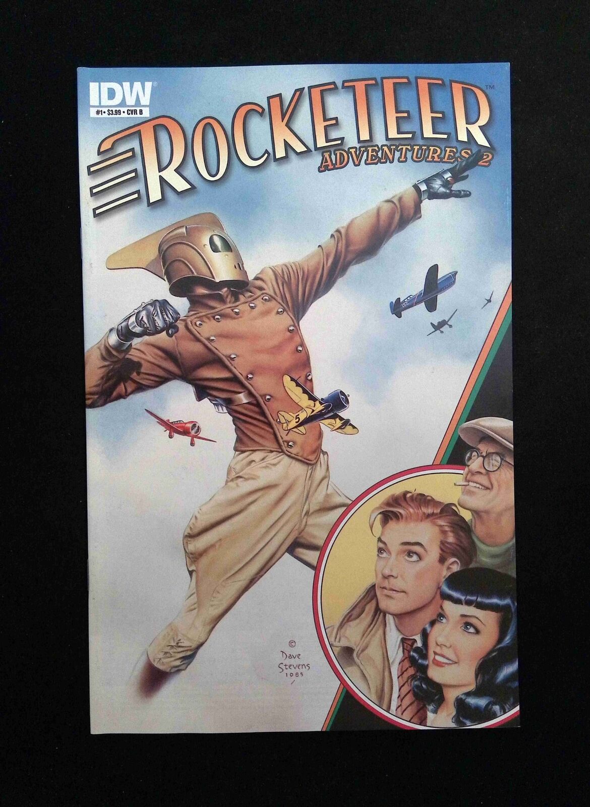 Rocketeer Adventures 2 #1B  IDW Comics 2012 VF+  VARIANT COVER