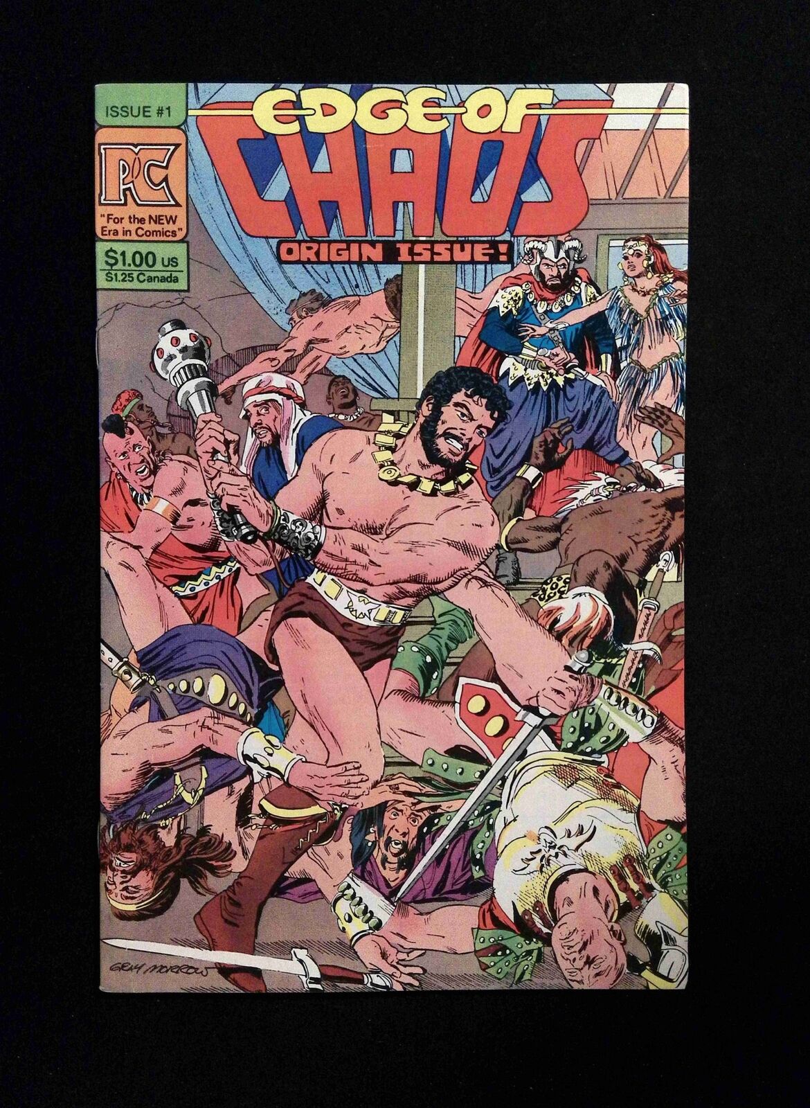 Edge Of Chaos #1  PACIFIC Comics 1983 VF