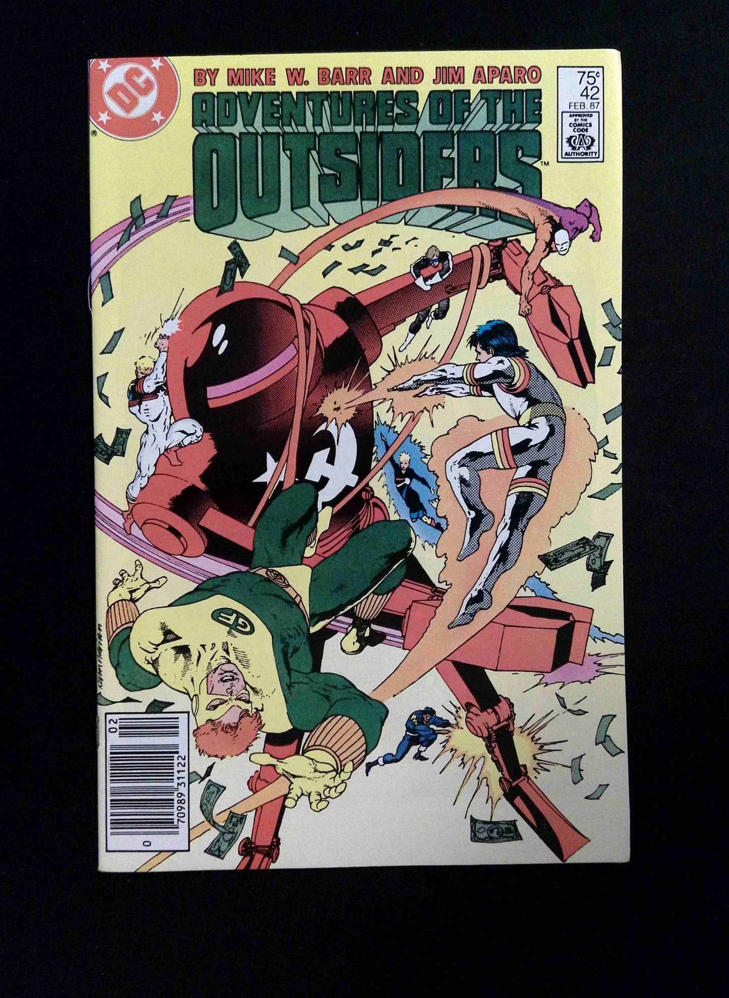 Batman and the Outsiders #42  DC Comics 1987 VF NEWSSTAND