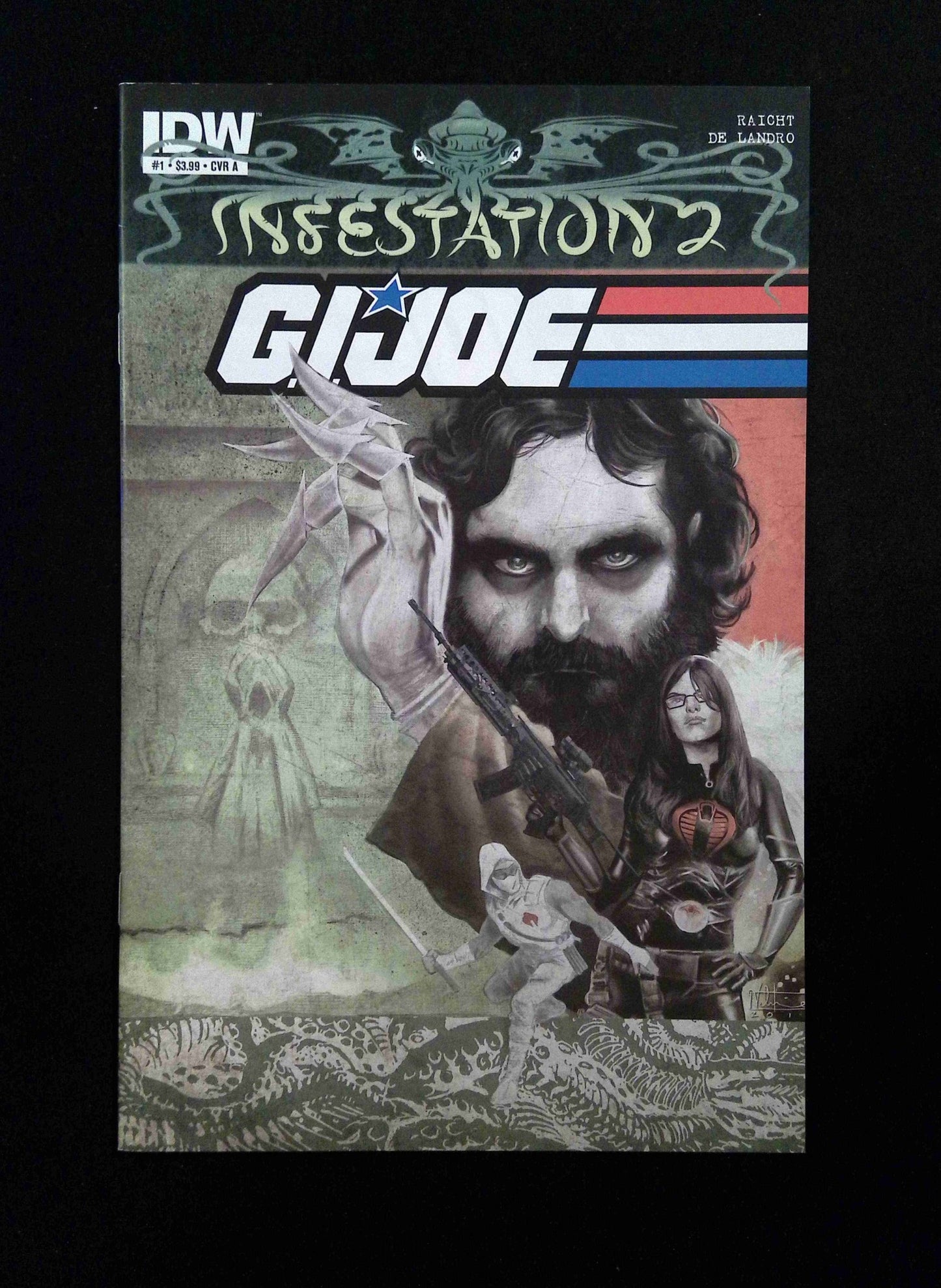 Infestation 2 Gi Joe #1  IDW Comics 2012 VF/NM