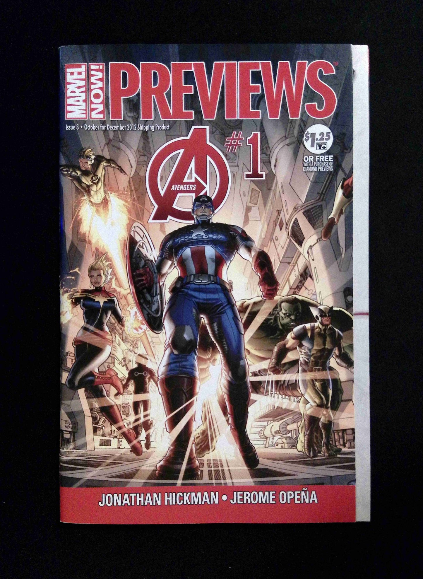 Marvel Previews Marvel Now #3  MARVEL Comics 2012 NM-