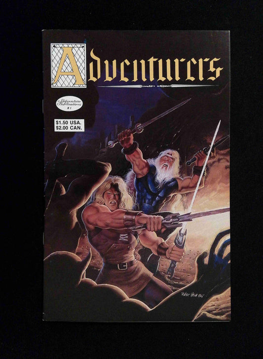 Adventurers #1C  AIRCEL /ADVENTURE Comics 1986 VF  HSU VARIANT