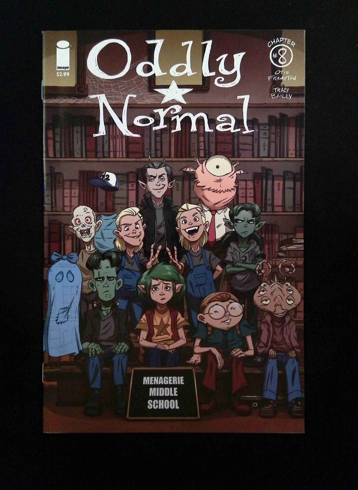 Oddly Normal #8B  IMAGE Comics 2015 NM-  SCHOENING VARIANT