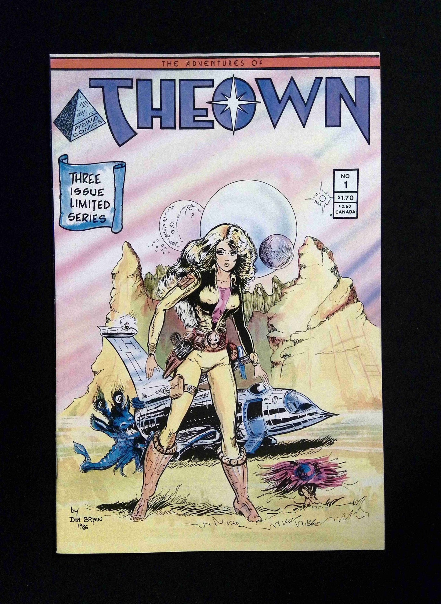 Adventures Of Theown #1  PYRAMID Comics 1986 VF-