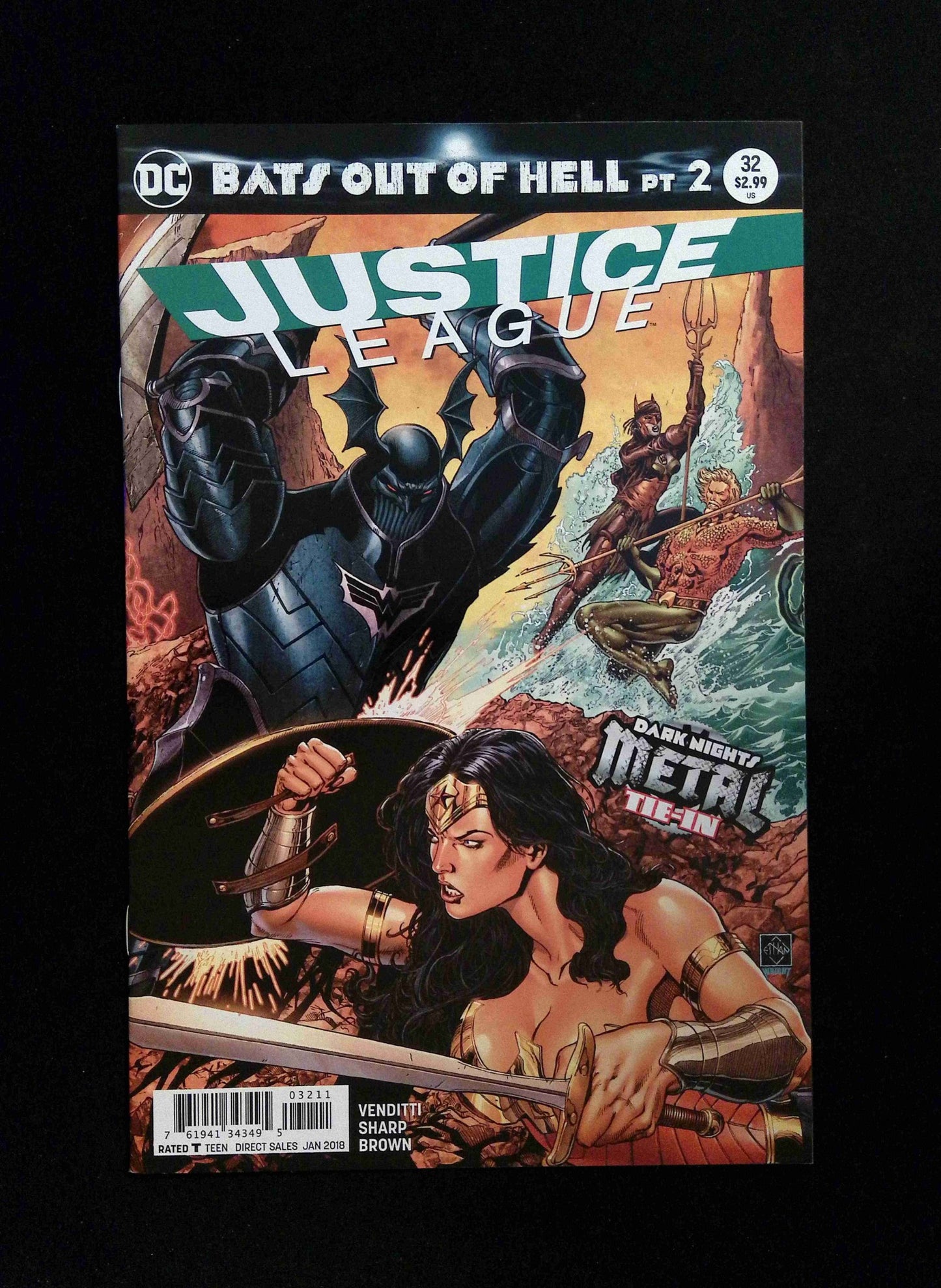 Justice League #32  DC Comics 2018 VF+