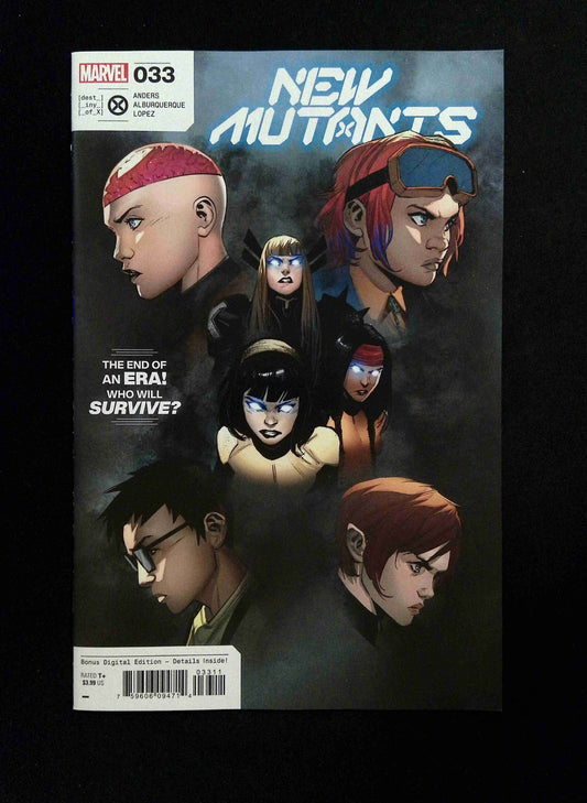 New Mutants #33  Marvel Comics 2023 VF/NM