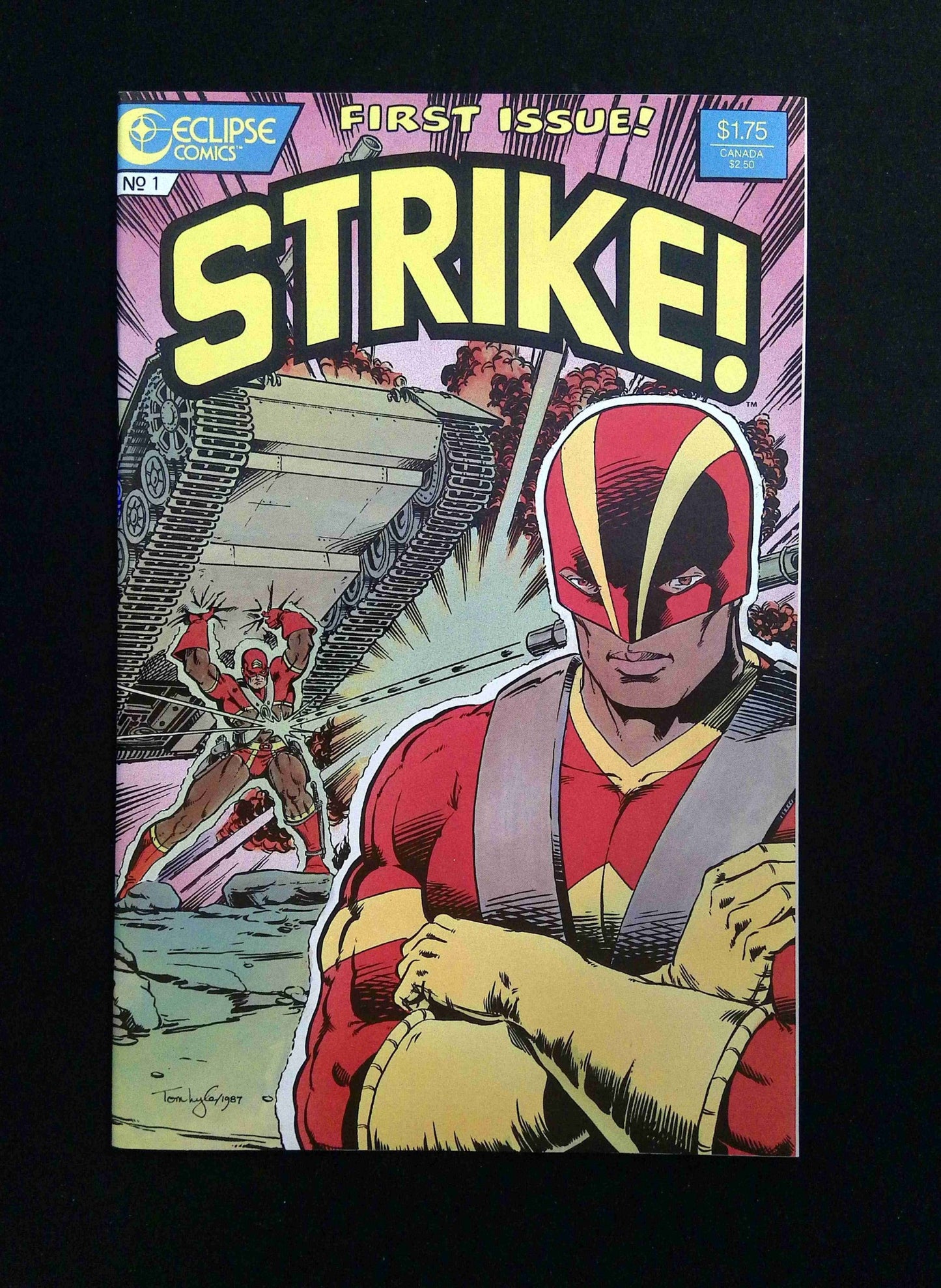 Strike #1  ECLIPSE Comics 1987 NM