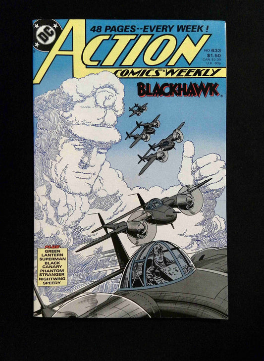 Action Comics #633  DC Comics 1989 VF