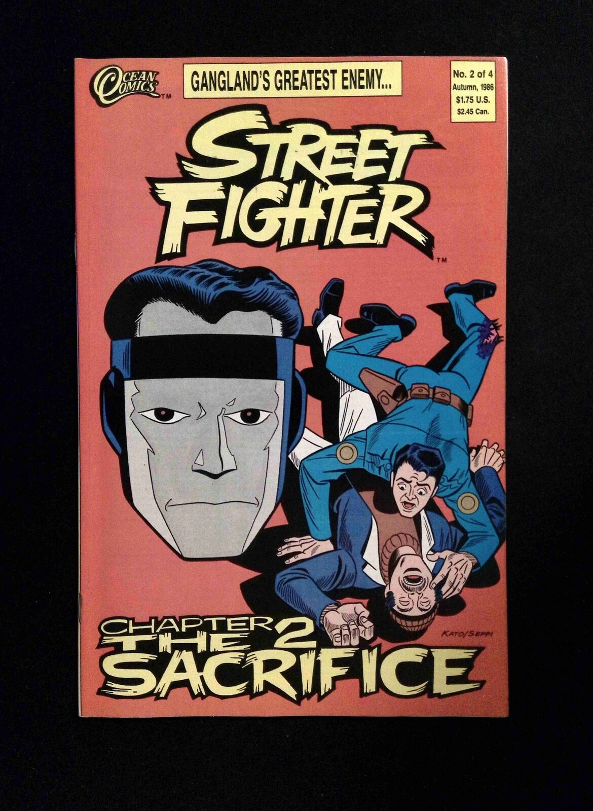 Street Fighter #2  OCEAN Comics 1986 FN