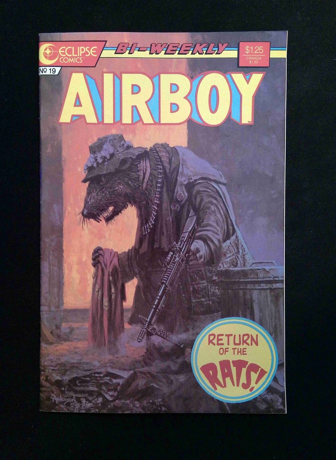 Airboy  #19  ECLIPSE Comics 1987 VF+