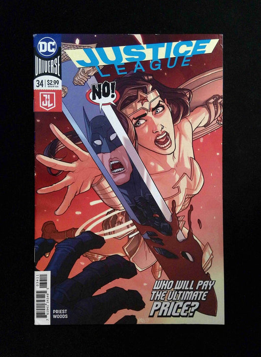 Justice League #34  DC Comics 2018 VF
