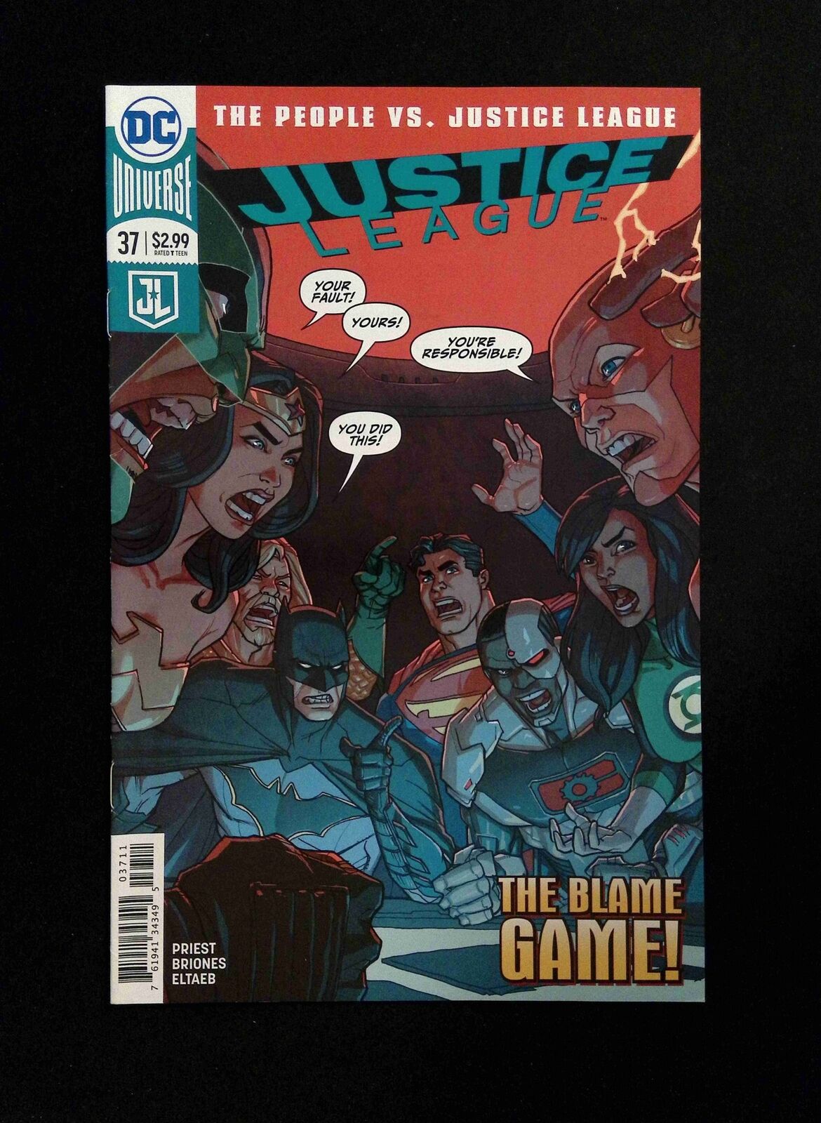 Justice League #37  DC Comics 2018 VF